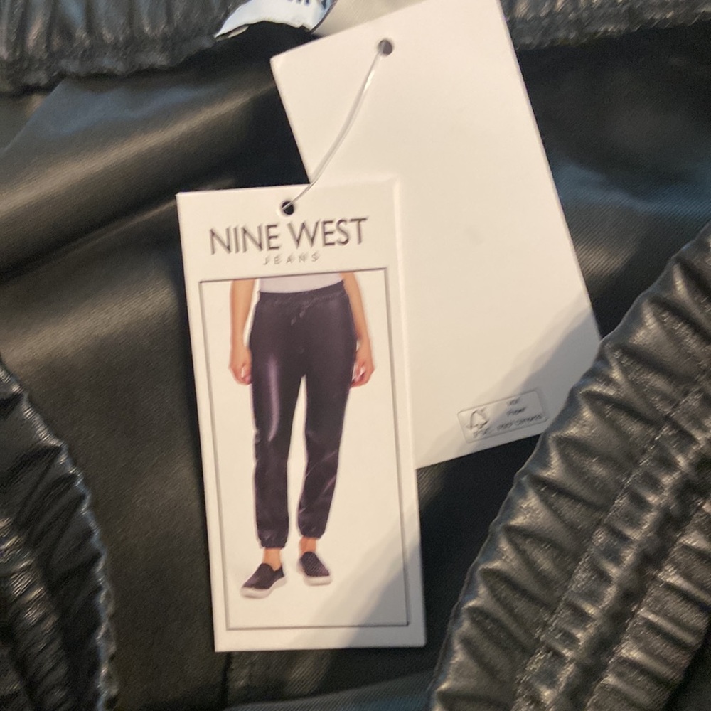 NINE WEST JEANS BLACK PULL ON JOGERS SIZE XL BRAND NEW COLOR BLACK - Picture 8 of 12